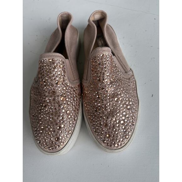 I.N.C. International Concepts Shoes Womens 7.5 M Sammee Slip On Gold Fabric - Picture 4 of 8